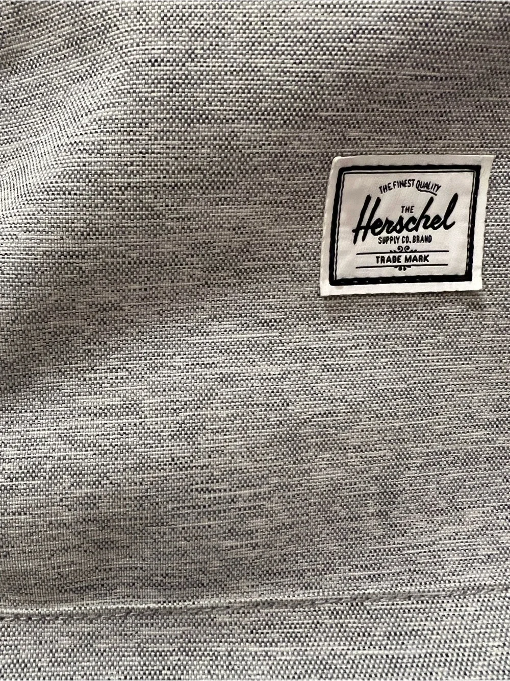 Herschel Supply Company Heather Gray Diaper Bag